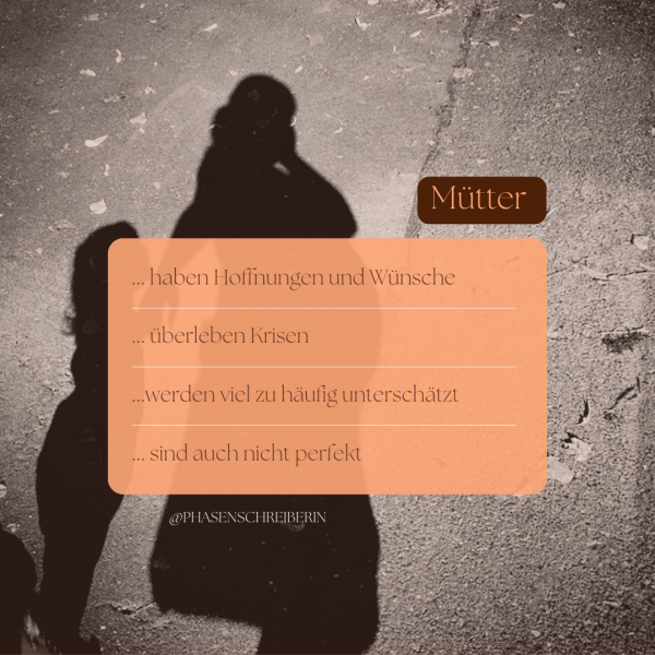 Müttergenerationen – von Zwängen und Emanzipation